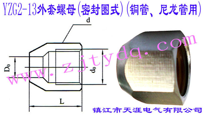 YZG2-13ĸ(ܷȦʽ)(~)Outer Liner Nut