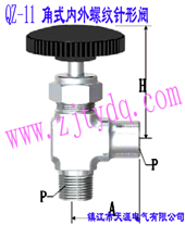 QZ-11 ʽݼyyQZ-11 Femals-Male Screw and Angle Pattern Needle Valve