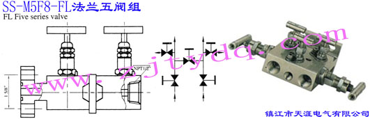 SS-M5F8-FLmyMSS-M5F8-FL Flange Five Series Valve