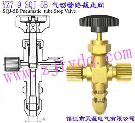 YZ7-9 SQJ-5B (dng)·ֹyYZ7-9 SQJ-5B Pneumatic Tube Stop Valve